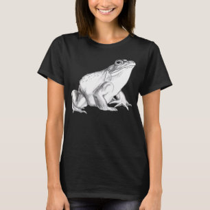 Frog Shirt Bullfrog Art T-shirt Coola Frog Gift