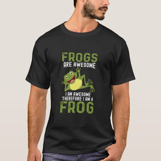 Frog Shirt | Toad Shirt | ROLIGA TRÖJOR | Djur (Framsida)