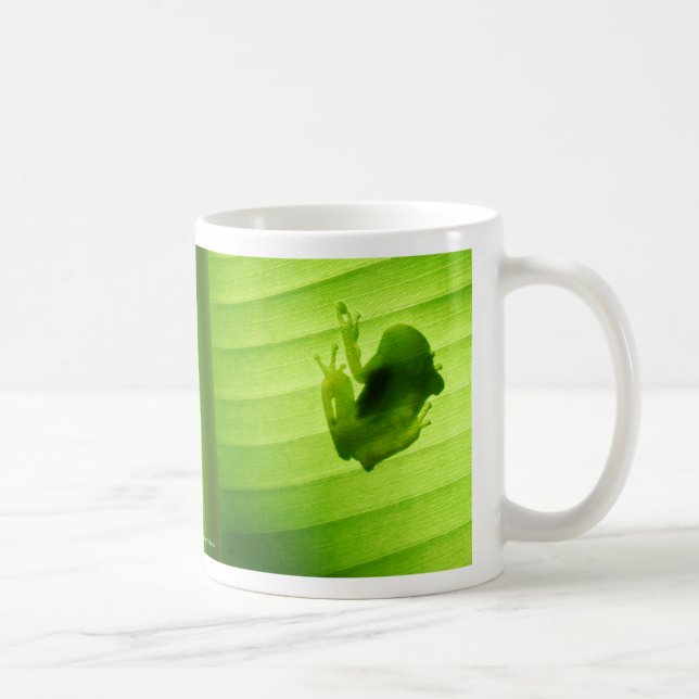 Frog silhouette kaffemugg (Höger)