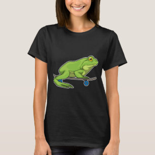 Frog Skater Skateboard-sport T Shirt
