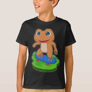 Frog Skater Skateboard-sport T Shirt
