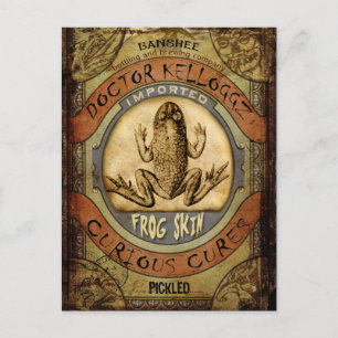 Frog Skin Vykort