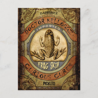 Frog Skin Vykort