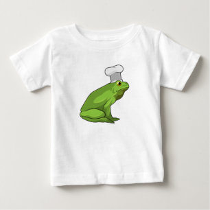 Frog som Cook med Chef hat T Shirt