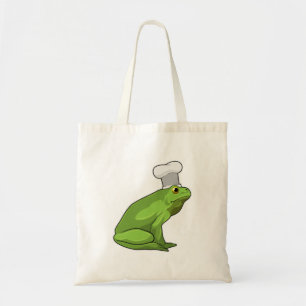 Frog som Cook med Chef hat Tygkasse