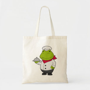Frog som Cook med Platter Tygkasse