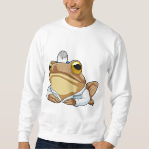 Frog som Doktor med Doktor jacka Lång Ärmad Tröja