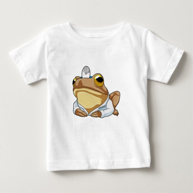 Frog som Doktor med Doktor jacka T Shirt (Framsida)