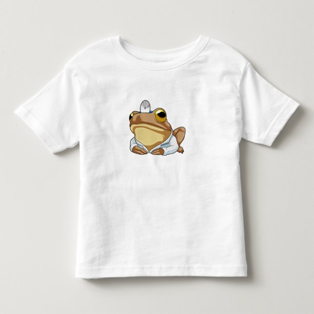 Frog som Doktor med Doktor jacka T Shirt (Framsida)