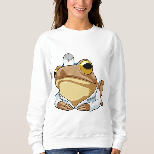 Frog som Doktor med Doktor jacka T Shirt (Framsida)