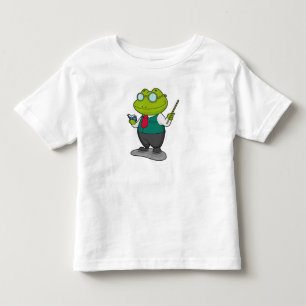 Frog som lärare med Bok T Shirt