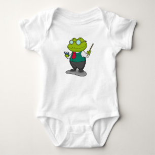 Frog som lärare med Bok T Shirt