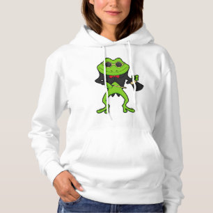 Frog som magiker med magiskt trollspö och Hat T Shirt