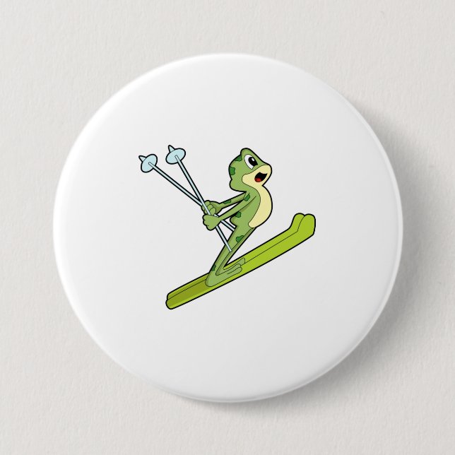 Frog som Ski-jumper med Ski.PNG Knapp (Framsida)