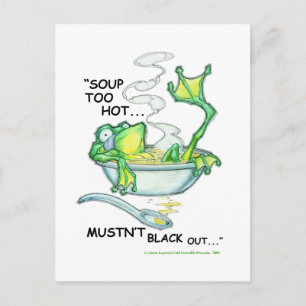 Frog Soppa Vykort