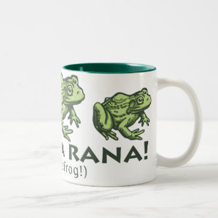 frog_Spanish_2 Två-Tonad Mugg