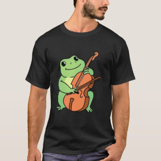 Frog Spela Cello T Shirt