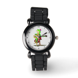 Frog Spela Guitar - Romantic Sergranat Armbandsur