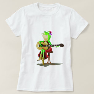 Frog Spela Guitar - T Shirt
