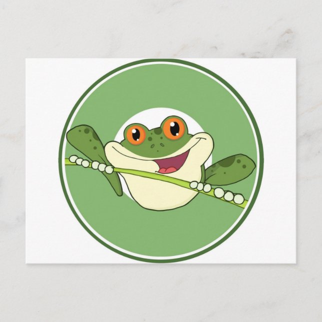 Frog Spot Vykort (Framsida)