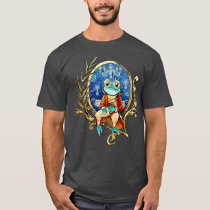 Frog Steam Punk Edwardian Mörk Alchemy Fairy Tale T Shirt