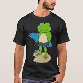 Frog Surfer Surfboard T Shirt