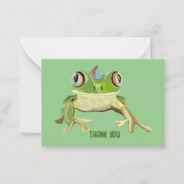 Frog - tackkort anteckningskort