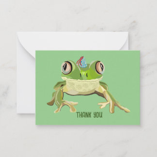 Frog - tackkort anteckningskort