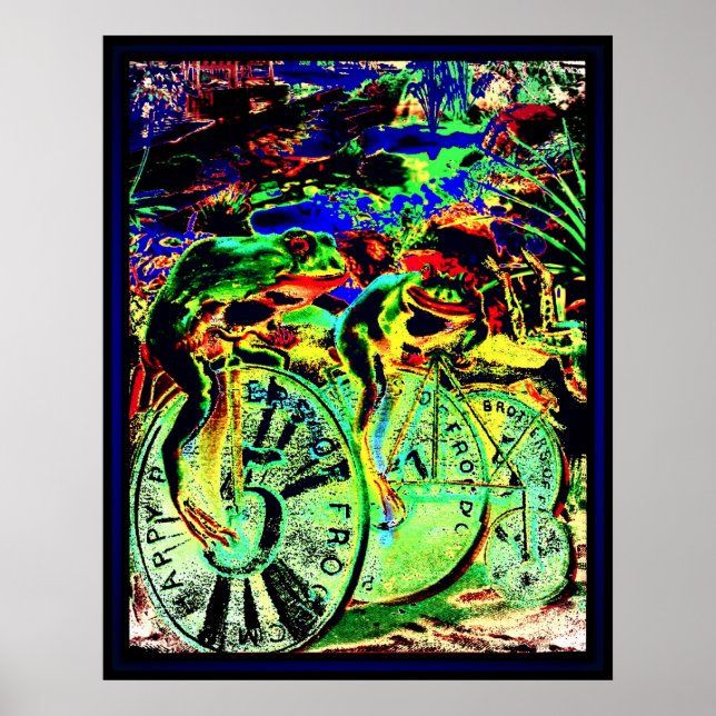 Frog Tävling Poster (Framsidan)