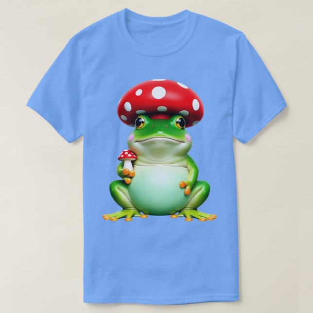 Frog Teckning för groda och groda älskare toad flä T Shirt (Design framsida)