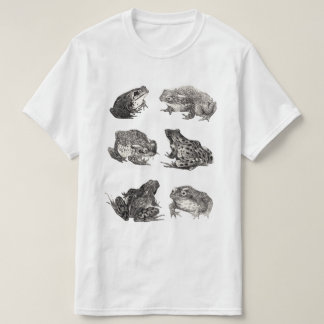 Frog Teckning Graphic T Shirt