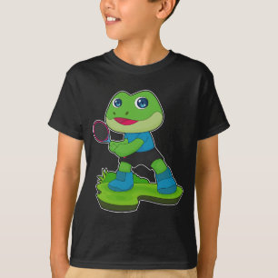 Frog Tennis Tennis racket Sports T Shirt
