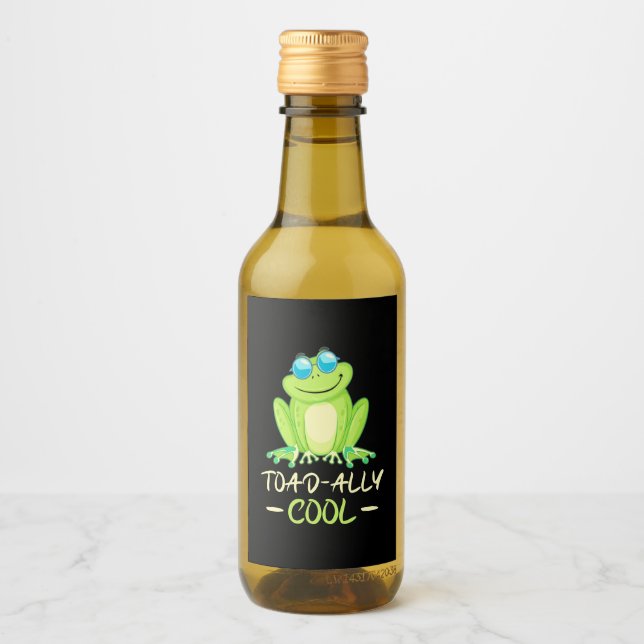 Frog Toadally Coola Vinetikett (Framsida)
