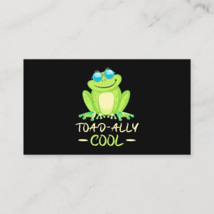 Frog Toadally Coola Visitkort