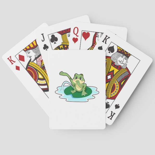 Frog Toilet Casinokort (Baksidan)