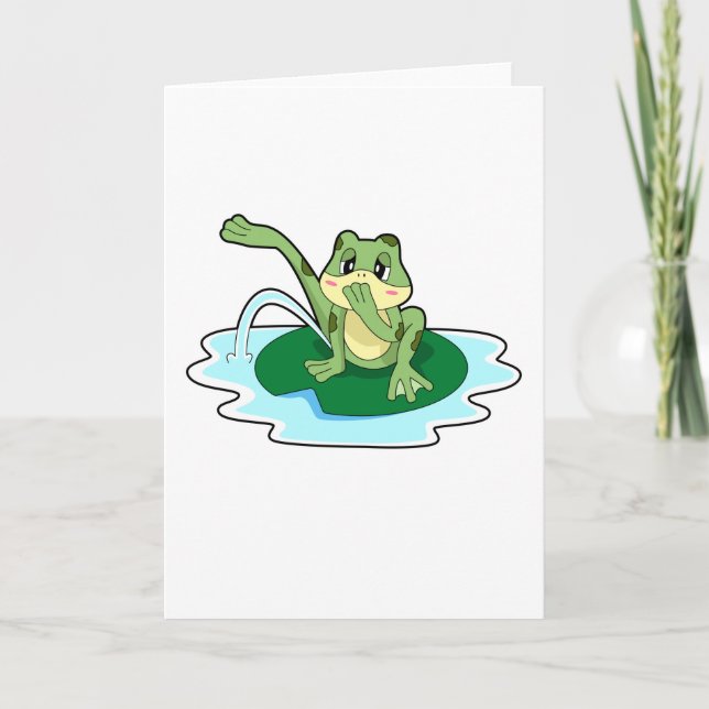 Frog Toilet Kort (Framsida)