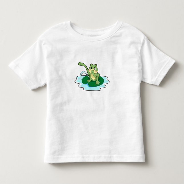 Frog Toilet T Shirt (Framsida)