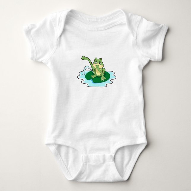 Frog Toilet T Shirt (Framsida)