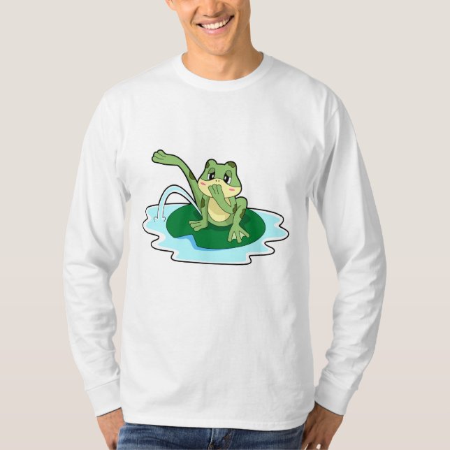 Frog Toilet T Shirt (Framsida)