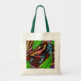 Frog Tote Bag Tygkasse