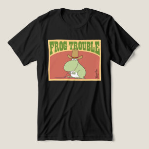 FROG TROUBLE by Sandra Boynton Officiell Apparatur T Shirt