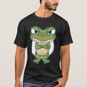 Frog TShirt Cute Grönt Frog Shirt Funny Frog T