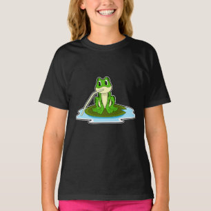 Frog Vatten Drinking strå T Shirt