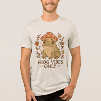 Frog Vibes Only T Shirt