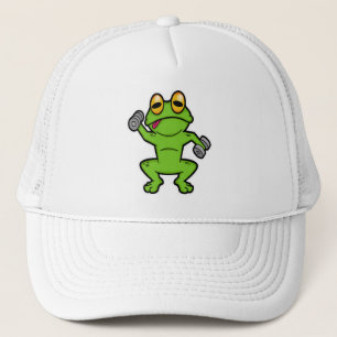 Frog vid axelträning med Dumbbells Keps