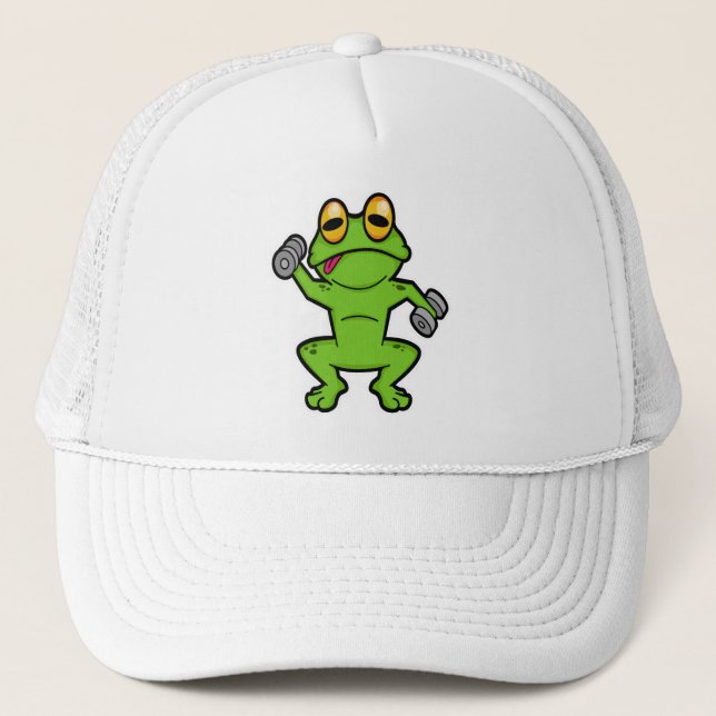 Frog vid axelträning med Dumbbells Keps (Framsida)