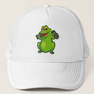 Frog vid axelträning med Dumbbells Keps