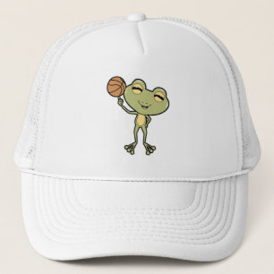 Frog vid Basketball Sports Keps