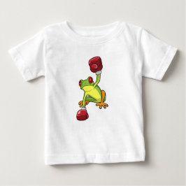 Frog vid Boxing med Boxinghandskar T Shirt