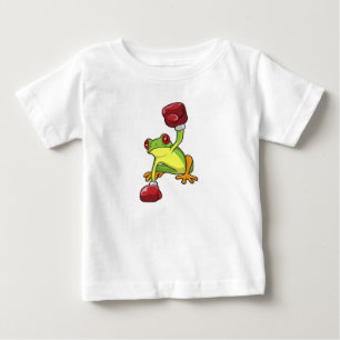 Frog vid Boxing med Boxinghandskar T Shirt